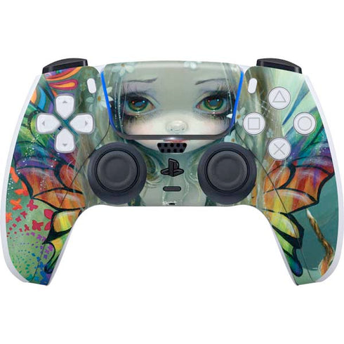 Rainbow Winged Yoga Fairy by Jasmine Becket-Griffith PlayStation PS5 Skins